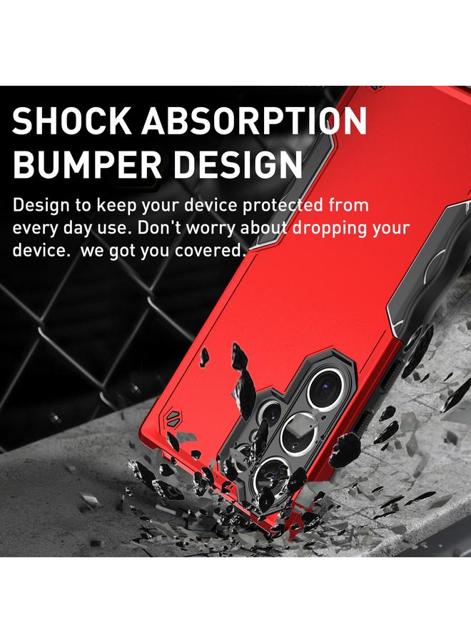 اس-توب جراب لهاتف Samsung Galaxy S23 Ultra 5G جراب هاتف مدرع مضاد للانزلاق ومقاوم للصدمات - Image 3