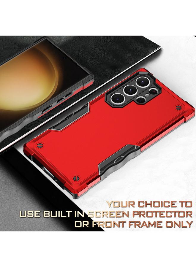 اس-توب جراب لهاتف Samsung Galaxy S23 Ultra 5G جراب هاتف مدرع مضاد للانزلاق ومقاوم للصدمات - Image 4