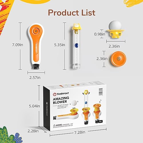 TOP BRIGHT ألعاب حسية 3 في 1 من توب برايت للأطفال الصغار، مناسبة للتوحد، ألعاب مونتيسوري للأطفال من 3 إلى 5 سنوات مع كرة صفارة، كرات تطفو، هدايا عيد ميلاد - Image 5