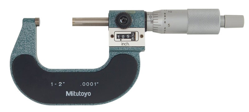 Mitutoyo Mitutoyo 193212 Digit Outside Micrometer Friction Thimble 12 Range 00001 Graduation 00001 Accuracy 