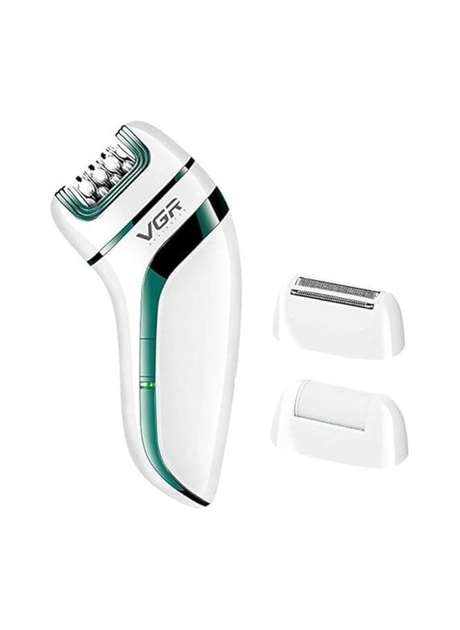 ماركة غير محددة - ماكينة إزالة الشعر V-731 – 3 في 1، ماكينة حلاقة كهربائية احترافية لإزالة شعر الجسم بالكامل - Image 1