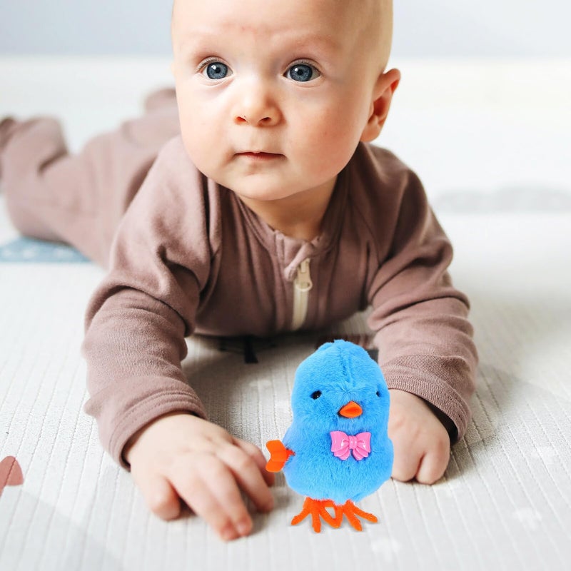 3Pcs Wind Up Chicken Toy Novelty Jumping Clockwork Easter Random Color Fun Skill Development - Image 4