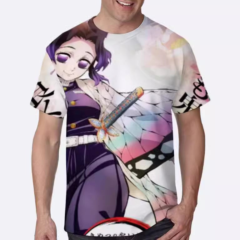 Summer Personality 3Dt Shirt Men'S Casual Simple One Piece Printed Short-Sleeved T-Shirt - Image 5