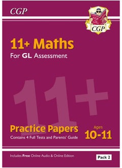 11+ GL Maths Practice Papers: Ages 10-11 - Pack 2 (with Parents' Guide & Online Edition)  - Image 1