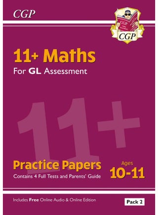 11+ GL Maths Practice Papers: Ages 10-11 - Pack 2 (with Parents' Guide & Online Edition) - pzsku/ZDCBA051B34DF5FF58D0BZ/45/_/1739453104/12e9608c-4680-4a42-b422-8c5d3e41356b