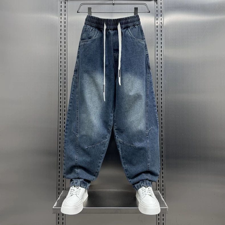 Unisex Casual Daily Denim Jeans - Image 2