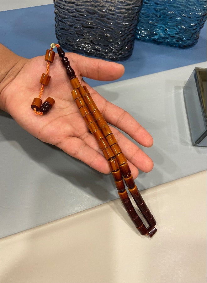 German Faturan Prayer Beads For Men 33 Beads - Image 2