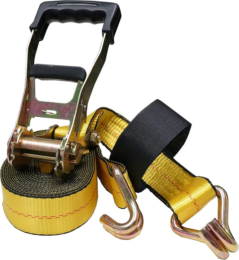 Everest C12271 2 x27 Essential Ratchet Tie Down10000LBS Break StrengthDJ HookSingle PK  - Image 1