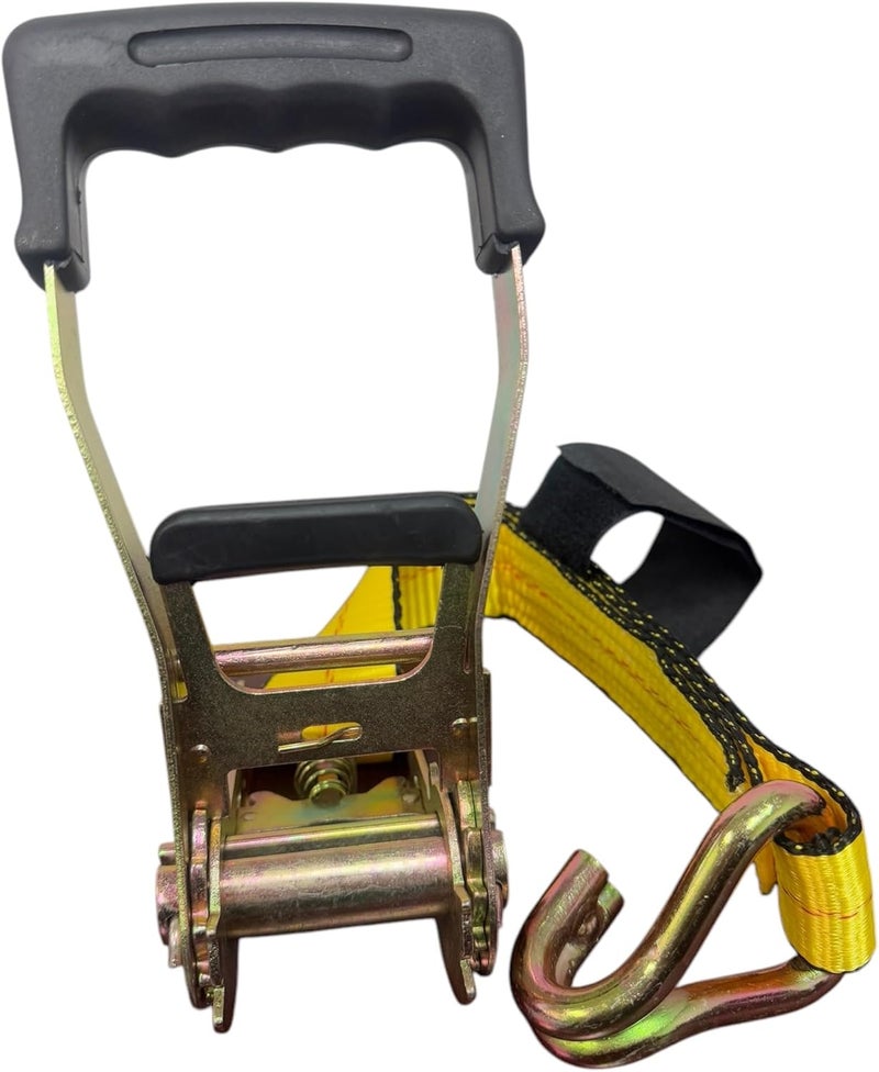 Everest C12271 2 x27 Essential Ratchet Tie Down10000LBS Break StrengthDJ HookSingle PK  - Image 5