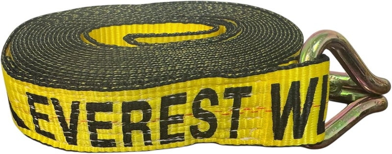 Everest C12271 2 x27 Essential Ratchet Tie Down10000LBS Break StrengthDJ HookSingle PK  - Image 4