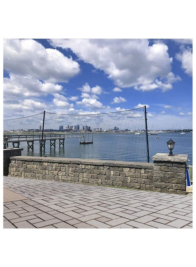 LAMAY Baseball Softball Backstop Nets, Heavy Duty Sports Netting Barrier Nylon Baseball Netting 10'x20'/10'x30'(Net Only)(6M) - Image 2