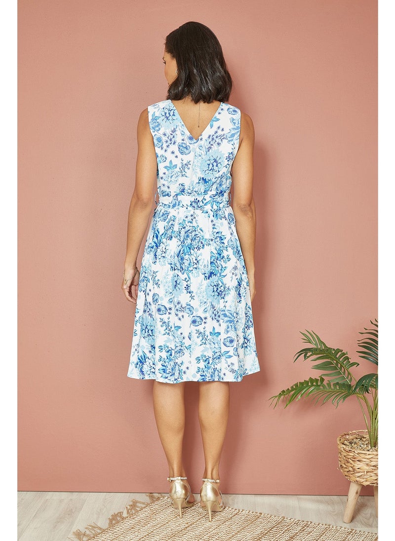 MELA LONDON Floral Print Dress - Image 2