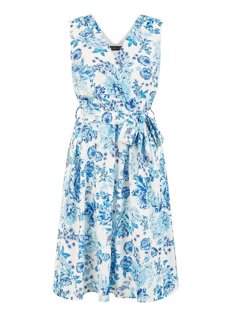 MELA LONDON Floral Print Dress - Image 4