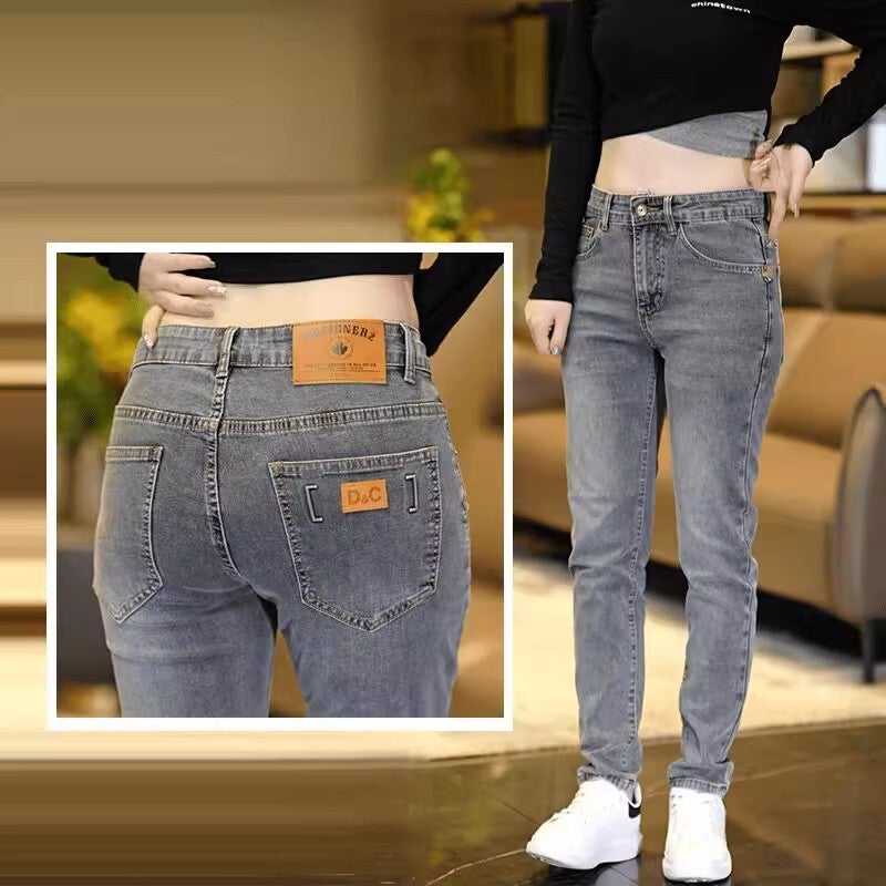 Unisex Classic Denim Jeans Loose Fit Daily Outdoor Wear - Image 2