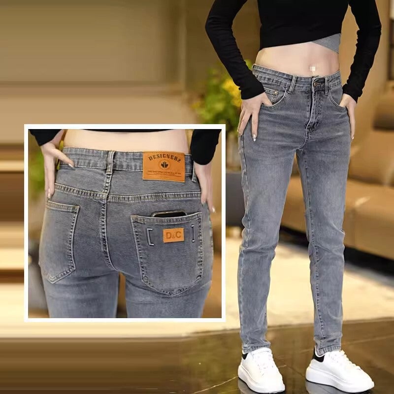 Unisex Classic Denim Jeans Loose Fit Daily Outdoor Wear - Image 3