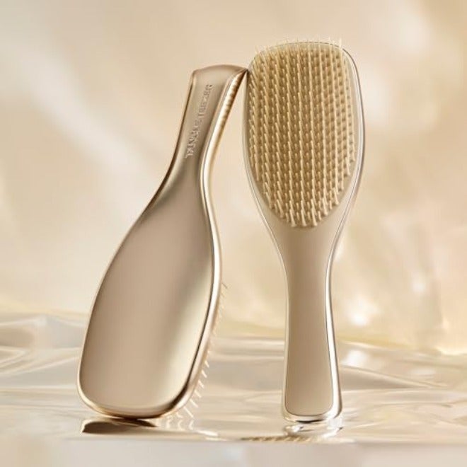 تانجل تيزر فرشاة تانغل تيزيير كروم الأصلية لفك التشابك المثالية للشعر الرطب والجاف، تقلل من التقصف، بلون ذهبي شمبانيا - Image 3