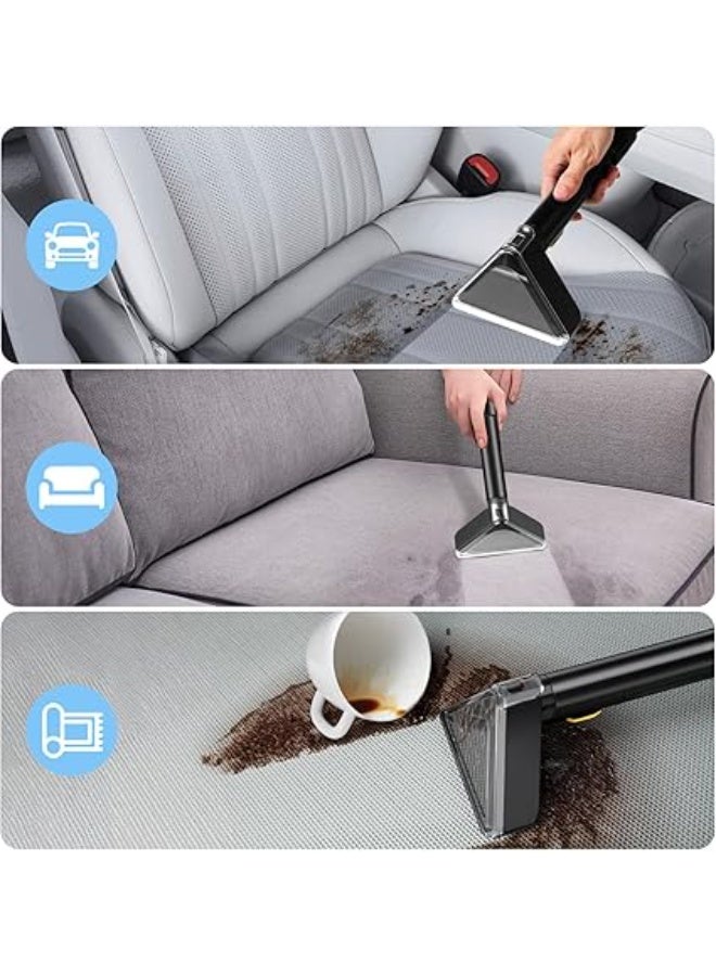 Xoopla Portable Carpet Spot and Upholstery Cleaner, Lightweight Handheld Deep Cleaner Machine for Pet Stains, Sofa, Rug, Mattress, Car Seat and Curtain - Image 4