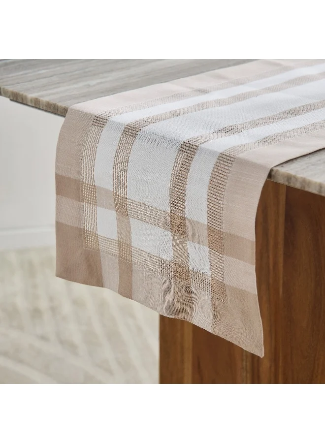 Home Box Lacelle Linen Look Table Runner - 33x120 cm