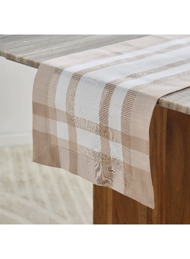 Home Box Lacelle Linen Look Table Runner - 33x120 cm  - Image 3