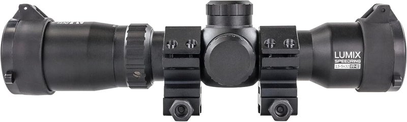 Killer Instinct Lumix Speedring 1.5-5 x 32 IR-E Crossbow Scope - Image 1