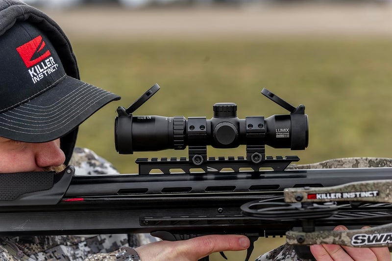Killer Instinct Lumix Speedring 1.5-5 x 32 IR-E Crossbow Scope - Image 3