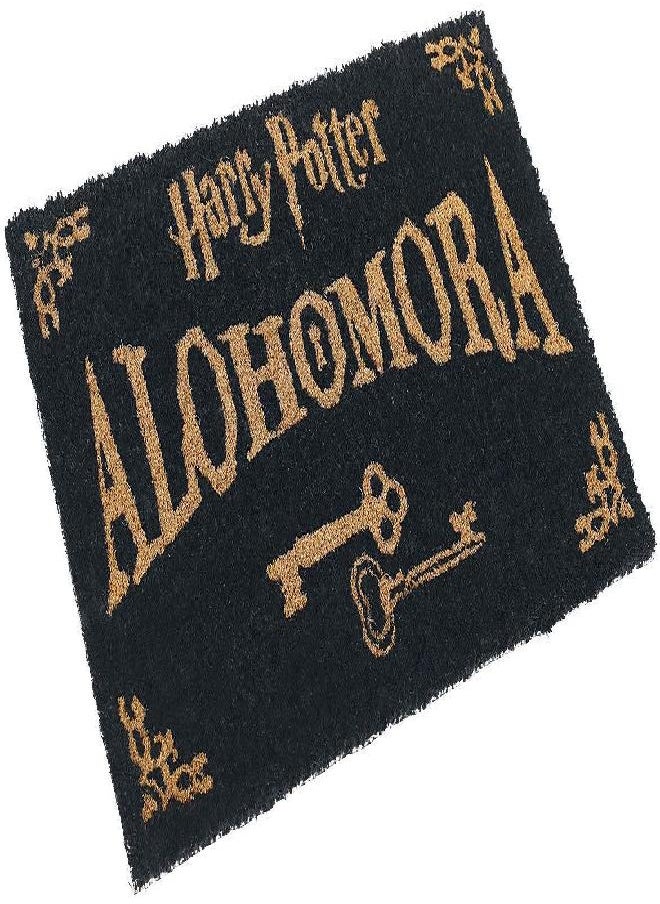 Harry Potter - Harry Potter Alohomora Doormat - 100% Coir Rubber Back Door Mat - Image 1