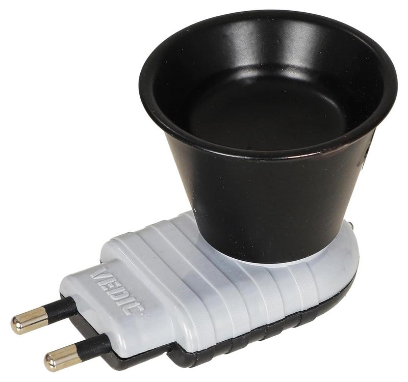 Vedic Kapoor Dani Electrical Camphor Kapoor Burner Holder Essential Oil Fragrance Electric Kapoor Dani for Home & Office(Color May Vary, Pack of 1) - Image 1