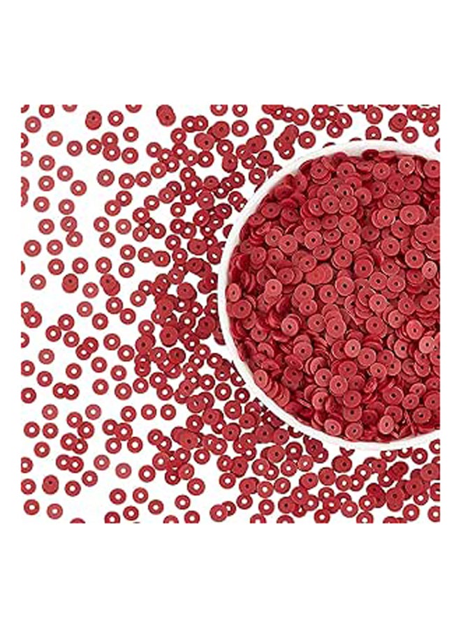 3000 قطعة من خرز طين البوليمر، خرز هيشي مسطح 6 مم، قرص سبا  - Image 1
