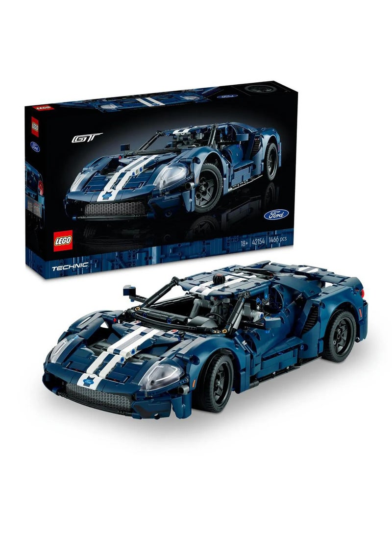 LEGO Technic 2022 Ford GT 42154 - 1466 Pieces - Image 1