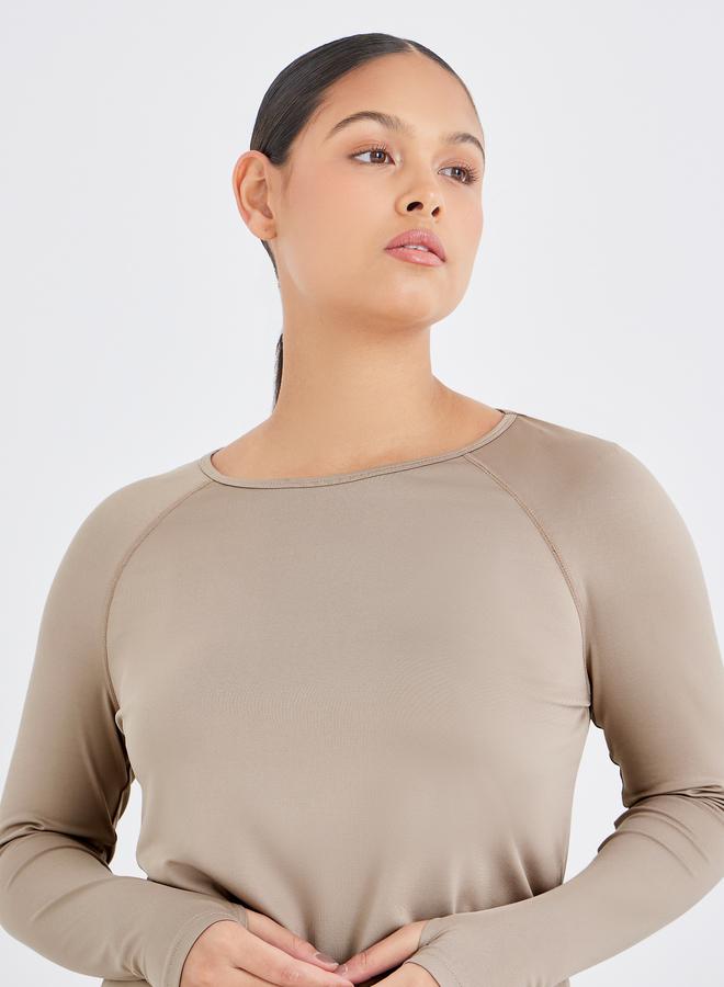 Styli Active Back Straight Lasercut Detail Top - Image 3