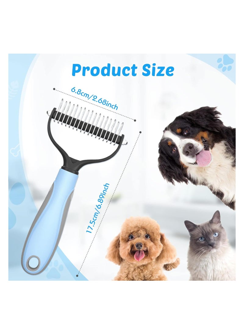 Generic Professional Pet Dematting Brush for Cats & Dogs – Ideal for Long Hair & Shedding Control Multicolour  - Image 2