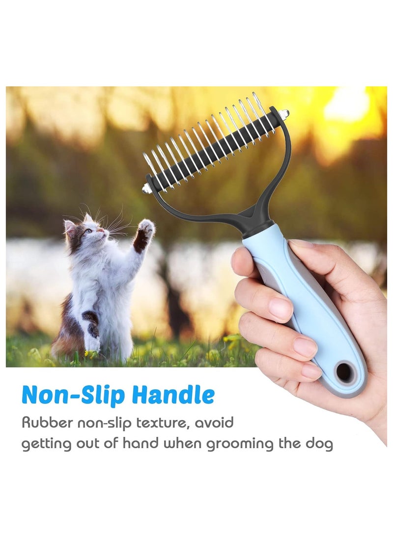 Generic Professional Pet Dematting Brush for Cats & Dogs – Ideal for Long Hair & Shedding Control Multicolour  - Image 5