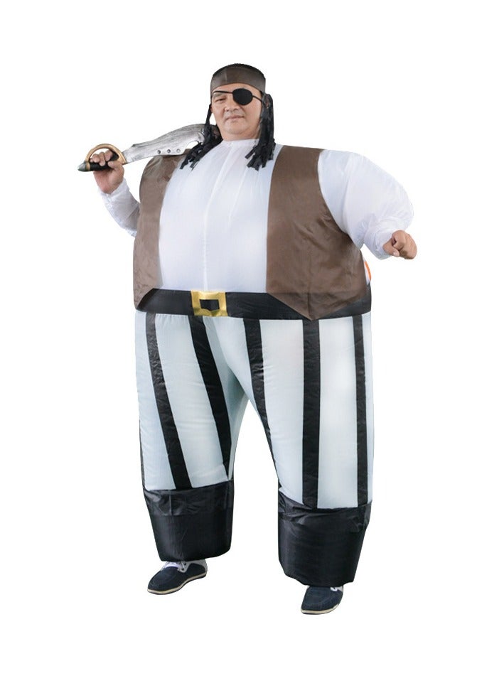 KUYING Inflatable Pirate Costume  - Image 2