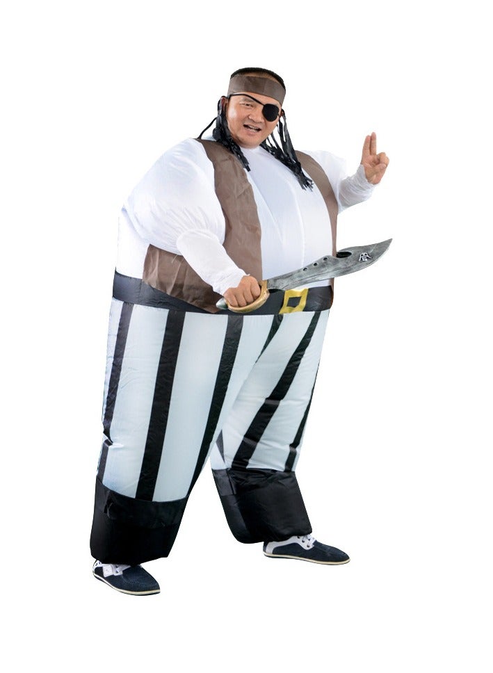KUYING Inflatable Pirate Costume  - Image 1