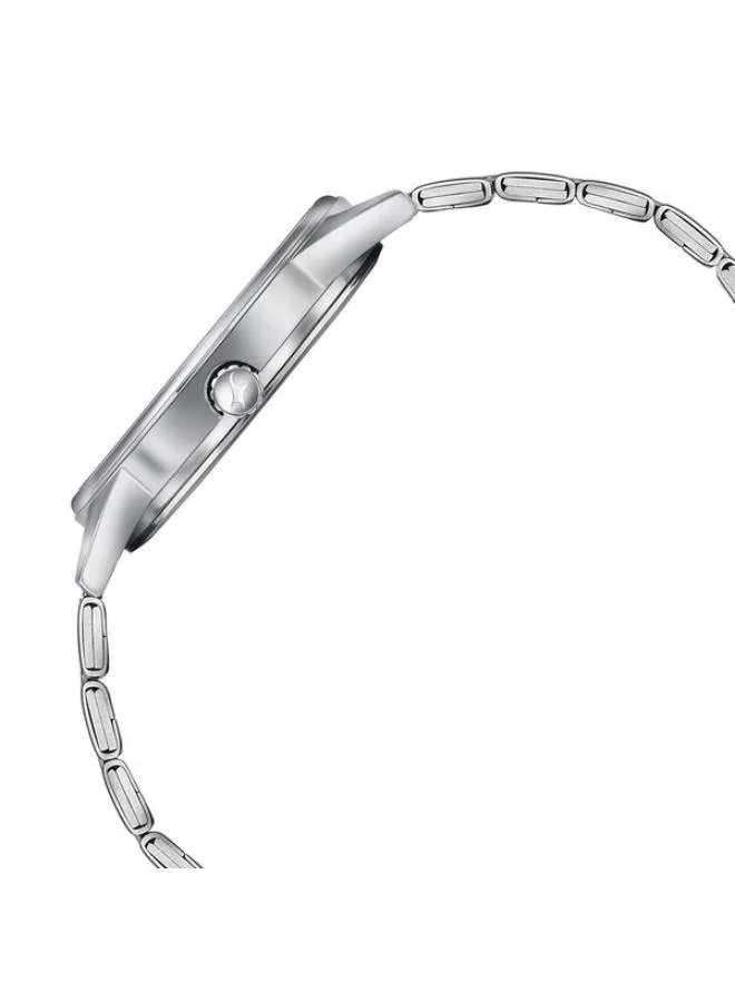 TITAN Men's Analog Display Watch With Silver Stainless Steel Strap - 3305SM02