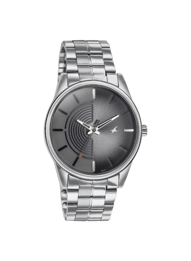 fastrack Men's Stainless Steel Analog Watch 3305SM02 - 42 mm