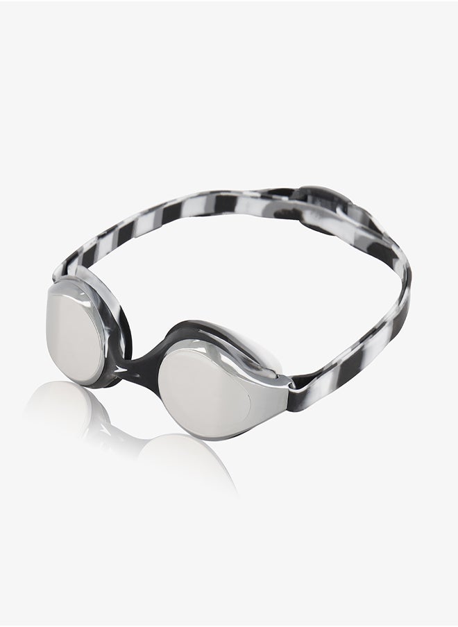 speedo Kids' Hyper Flyer Mirrored Swimming Goggles Grey  - Image 1