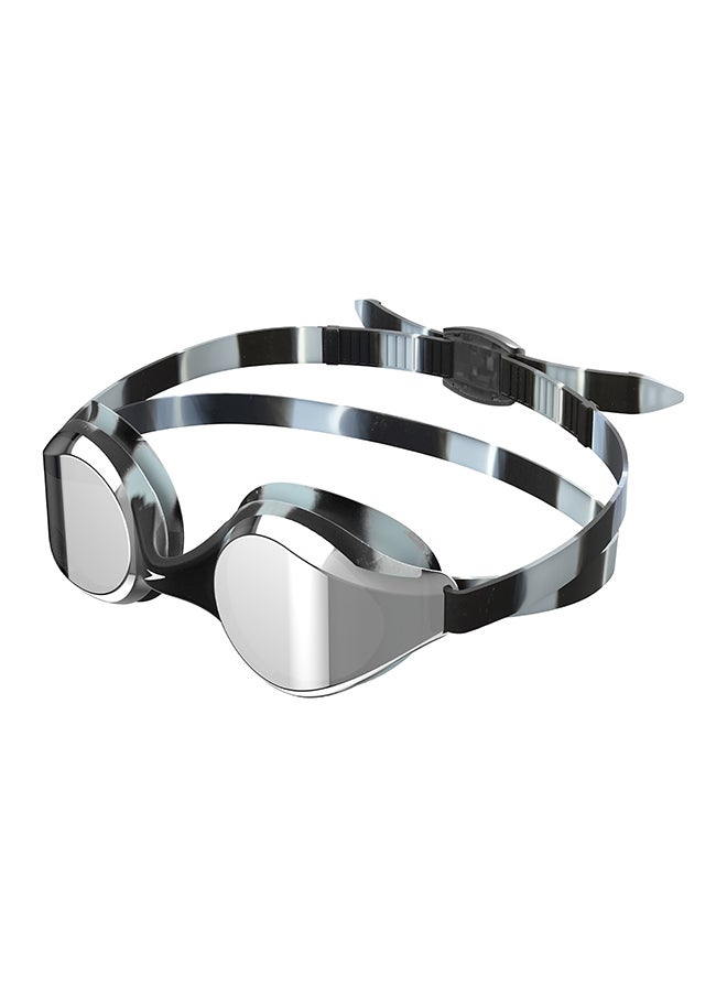 speedo Kids' Hyper Flyer Mirrored Swimming Goggles Grey  - Image 2