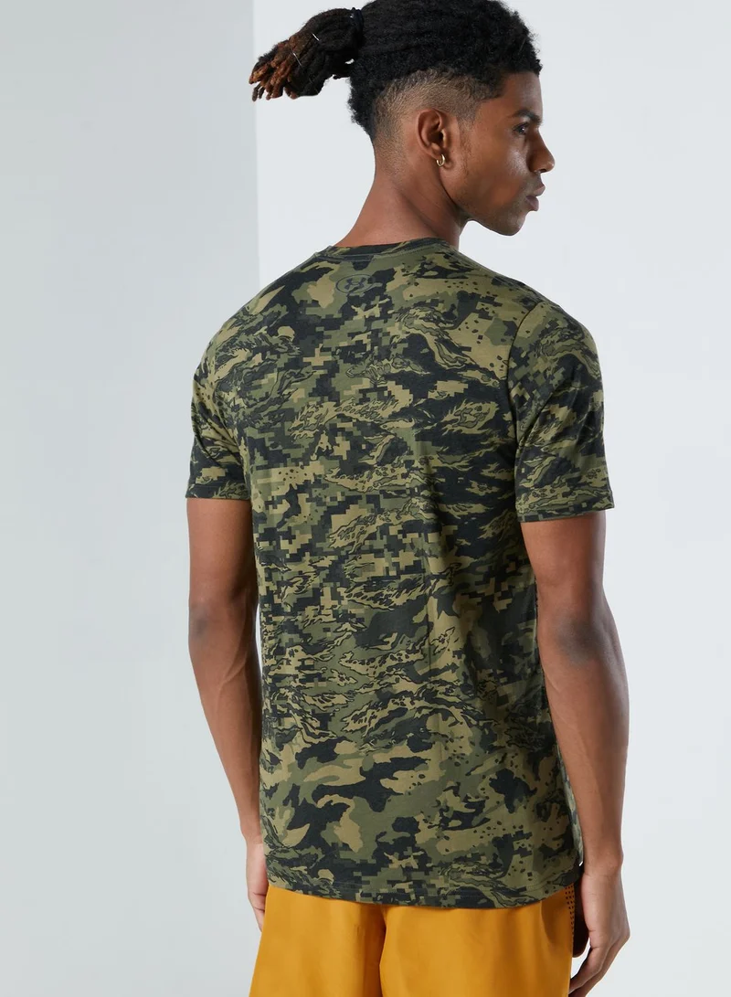 UNDER ARMOUR ABC Camo Short Sleeve T-shirt