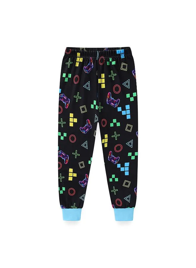 babyqlo Neon Gamer Glow-in-the-Dark PJs for Boys