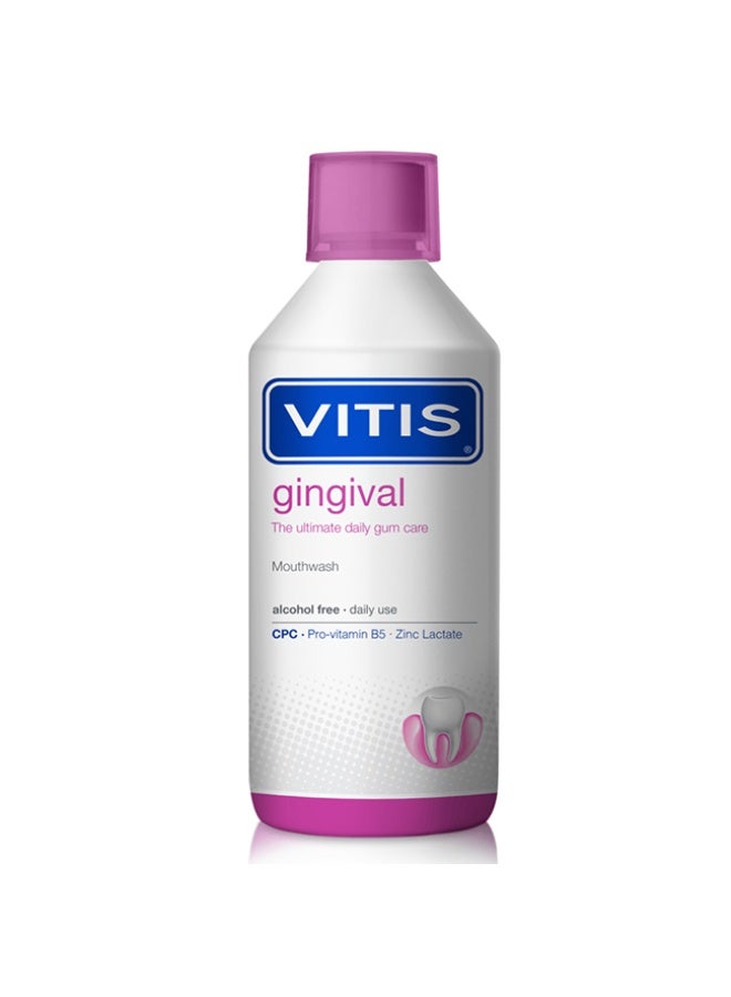 Vitis Gingival Mouthwash 500ml - Image 1