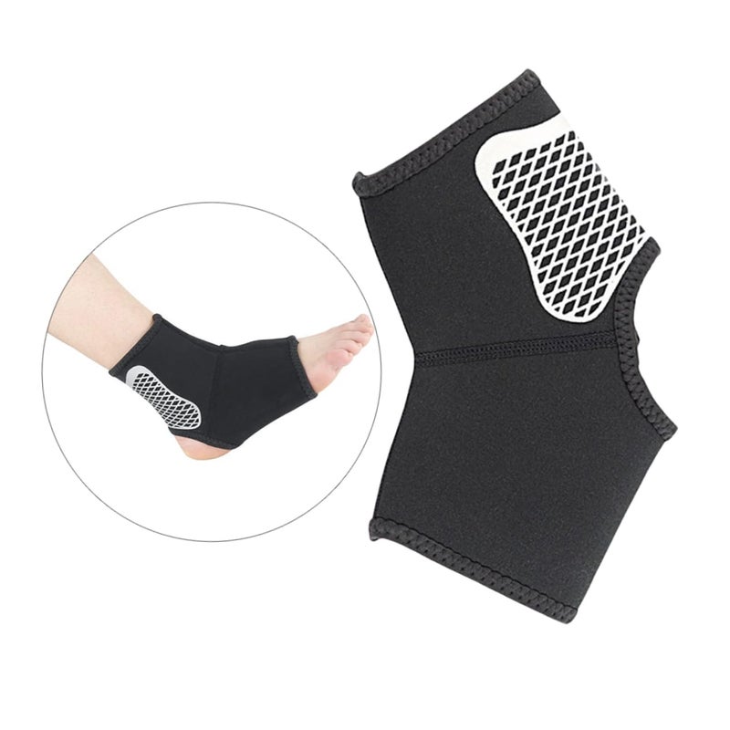 دعامة الكاحل للجري حماية رياضية جورب كاحل قابل للتنفس مقاس إكس إل - Image 4