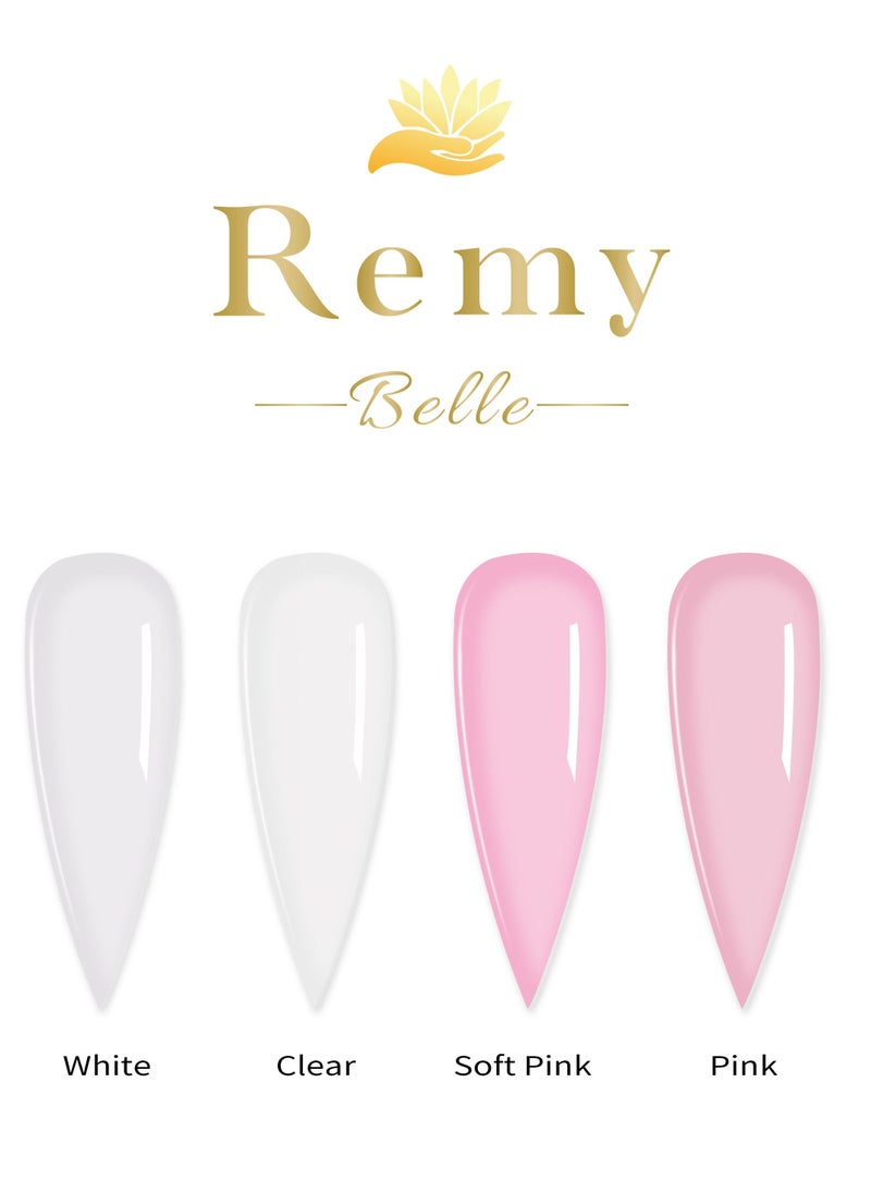 Remy Belle - Builder Gel For Nails White Color 15 ml (Requires Curing Under LED UV Lamp) - Image 1