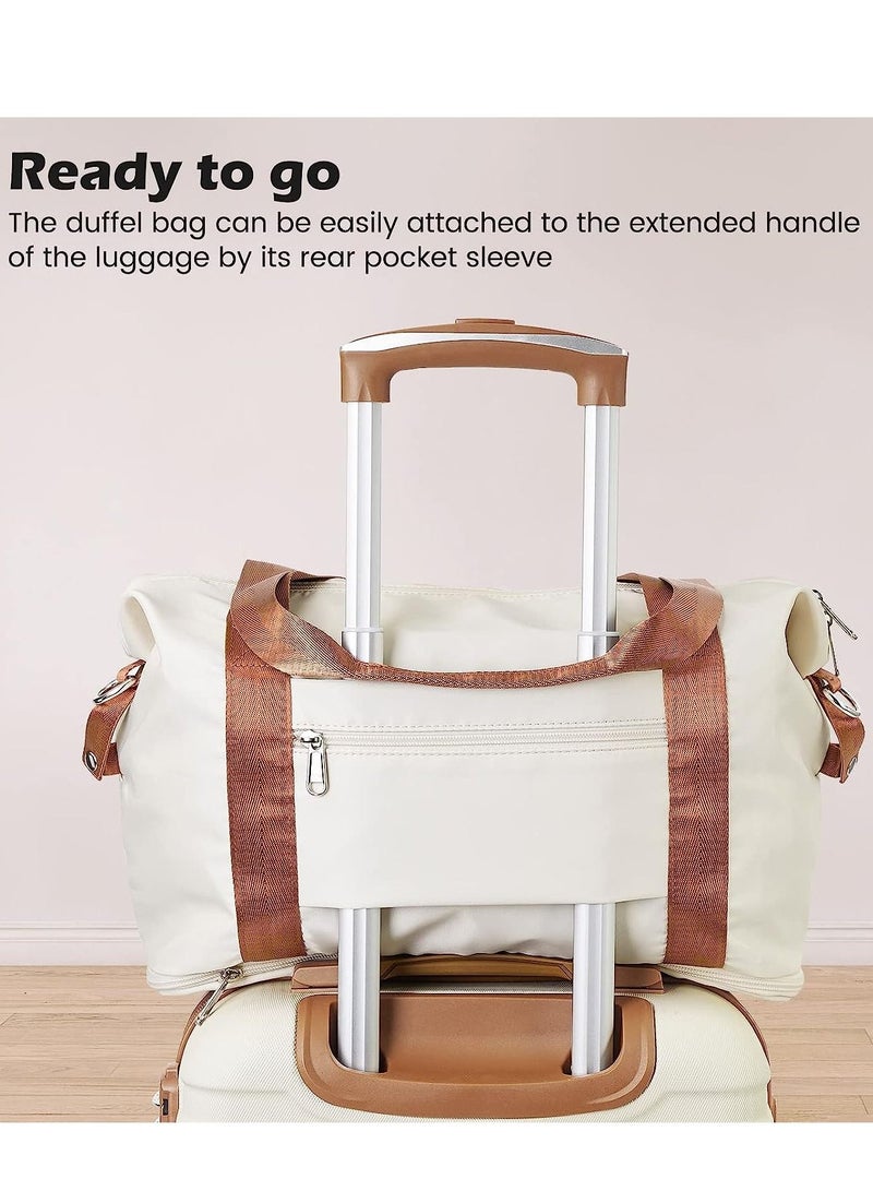 Coollife 5-Piece Travel Bags with TSA Approved Lock, Lightweight Hard Shell Luggage Suitcase Set - Image 3