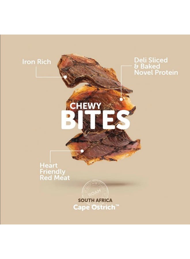 Roam Pet Treats Ostrich Gizzard Dog Chew – Long Lasting Chews for Dogs, Ostrich Dog Treats (Pack of 2) - Image 3