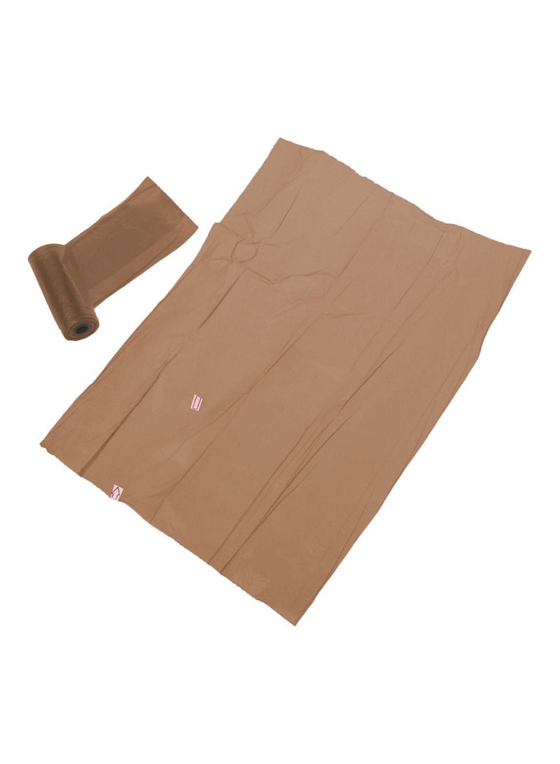 STAR BABiES Caddy Diaper Bag-Grey with Scented Bag pack of 5-Brown - Image 4