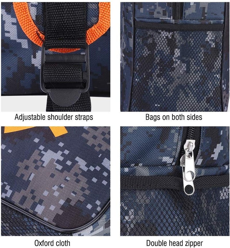 comfrt Bullet Storage Bag, Shooting Bullet Carry Equipment Bag Refill Clip Darts Bullets Target Pouch - Image 1