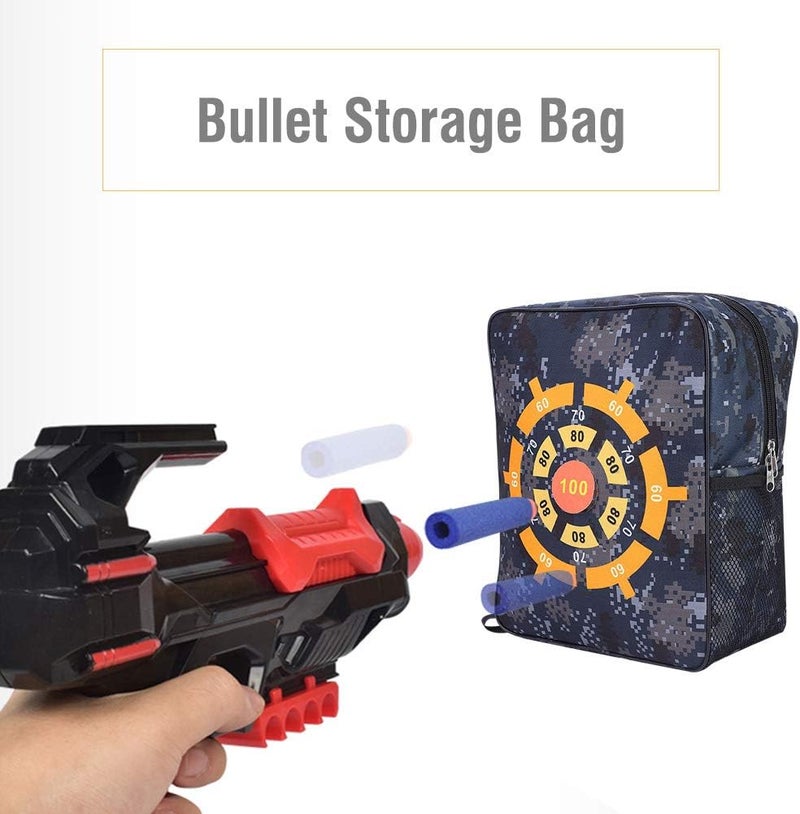 comfrt Bullet Storage Bag, Shooting Bullet Carry Equipment Bag Refill Clip Darts Bullets Target Pouch - Image 2