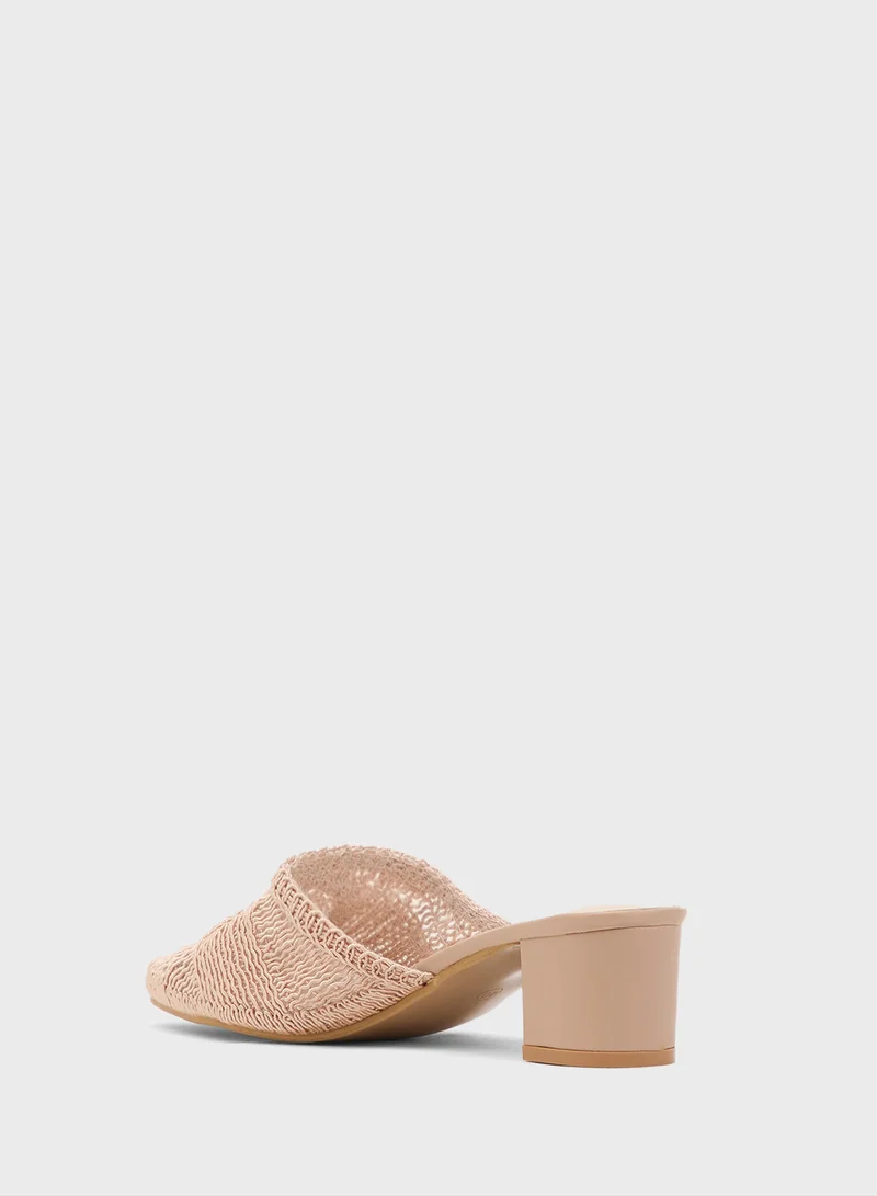 إس دي. فيلانو Low Heeled Slip On Pump