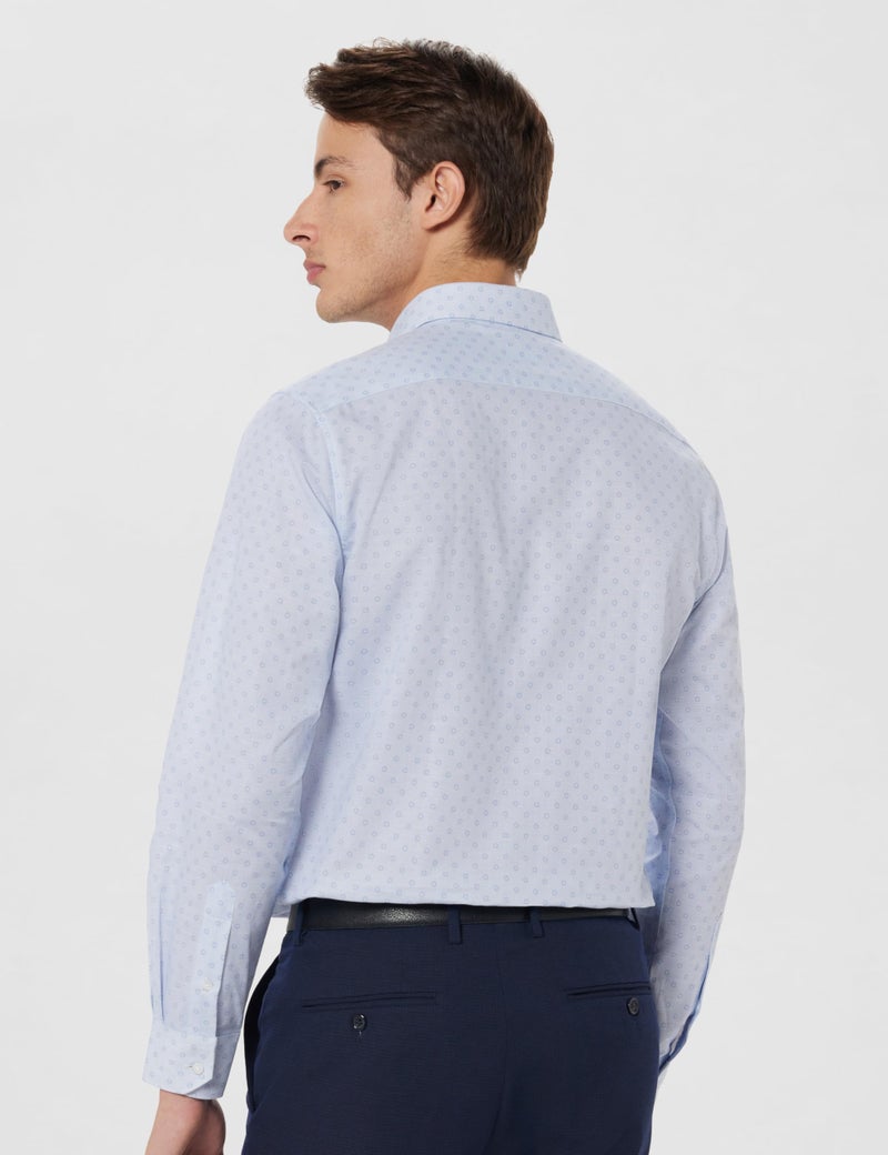 Van Heusen_Mens__Shirts_(VHSFFCUBI21268_Blue_40) - Image 3